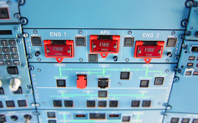 Light Trails in the City at Night